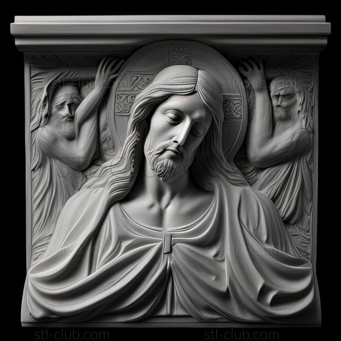 3D model st jesus (STL)